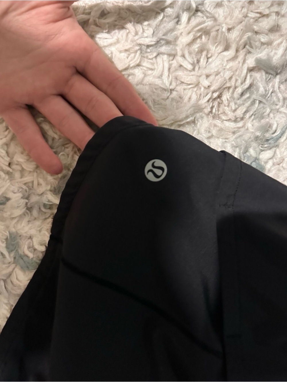 lululemon athletica Black speed up shorts